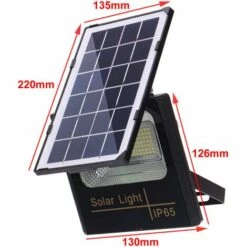 MANTA 200W Lampadaire Extérieur LED PIR Solaire Détecteur De Mouvement Jardin Flood Security Lights Lampe -Luminaire solaire Soldes 2022 27648663 2