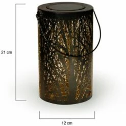 IDMARKET Lanterne Solaire à LED Motifs Arbres à Poser Ou Suspendre -Luminaire solaire Soldes 2022 27824719 3