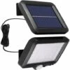 THSINDE Lumière Solaire Extérieure Avec Détecteur De Mouvement 56 LED, Lumière Solaire De Jardin étanche IP65 à 120 ° Avec Câble De 5 M [Classe énergétique A++]