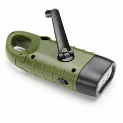 ABCRITAL Manivelle Lampe De Poche Rechargeable À Énergie Solaire Lampe De Poche À Led D'Urgence Clip Quick Snap Sac À Dos Lampe De Poche Torche Météo Prêt Pour Le Camping Escalade En Plein Air Randonnée -Luminaire solaire Soldes 2022 28066781 4