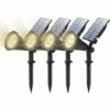 Kueatily LED Solaire Projecteur, Lampe Solaire Extérieur, Solaire Projecteur, Extérieur Sans Fil Etanche IP65 Lampe Jardin Avec 180° Réglable Spot Solaire Extérieur Pour Jardin, Cour, Chemin,Allé(4 Pack) 2 Kueatily LED Solaire Projecteur, Lampe Solaire Extérieur, Solaire Projecteur, Extérieur Sans Fil Etanche IP65 Lampe Jardin Avec 180° Réglable Spot Solaire Extérieur Pour Jardin, Cour, Chemin,Allé(4 Pack) -Luminaire solaire Soldes 2022 28109351 1