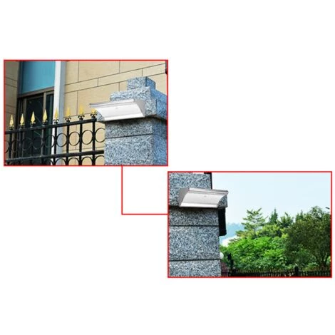 BETTERLIFE Lumière Solaire à LED, Coque En Alliage D'aluminium, Extérieur étanche, Détection De Mouvement Radar, Convient Aux Porches, Jardins, Cours, Garages (2 Packs) 4 BETTERLIFE Lumière Solaire à LED, Coque En Alliage D'aluminium, Extérieur étanche, Détection De Mouvement Radar, Convient Aux Porches, Jardins, Cours, Garages (2 Packs) – Image 2