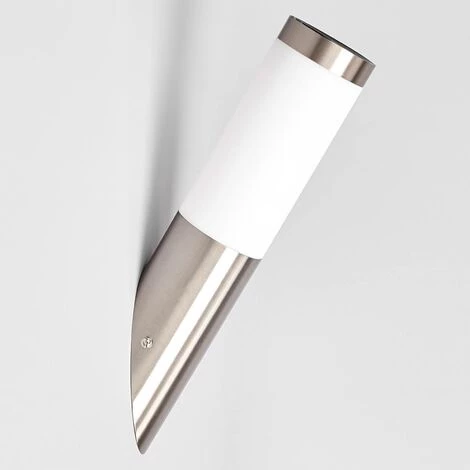 LINDBY LED Applique Murale Solaire 'Jolla' En Inox - Inox, Blanc Opale 5 LINDBY LED Applique Murale Solaire 'Jolla' En Inox - Inox, Blanc Opale – Image 3