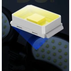 Triomphe Applique Murale Solaire Induction Du Corps Humain Double Tête Rotative Maison Cour Extérieure Réverbère étanche (78LED Carré -Luminaire solaire Soldes 2022 28367887 3