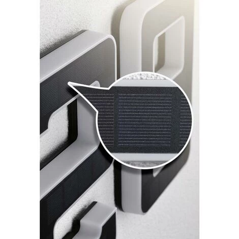 Eclairage Solaire Pour Numéro De Maison Paulmann 79848 LED Intégrée N/A Puissance: 0.20 W Blanc Chaud N/A 6 Eclairage Solaire Pour Numéro De Maison Paulmann 79848 LED Intégrée N/A Puissance: 0.20 W Blanc Chaud N/A – Image 4