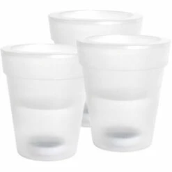 ETC-SHOP 3x LED Lumières Solaire Pot De Fleur Décorations éclairage Extérieur Lampadaires