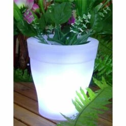 ETC-SHOP 2 X Lampe Solaire LED Pot à Fleurs Luminaire Extérieur Jardin Terrasse éclairage Décoration 11 ETC-SHOP 2 X Lampe Solaire LED Pot à Fleurs Luminaire Extérieur Jardin Terrasse éclairage Décoration -Luminaire solaire Soldes 2022 30897732 5