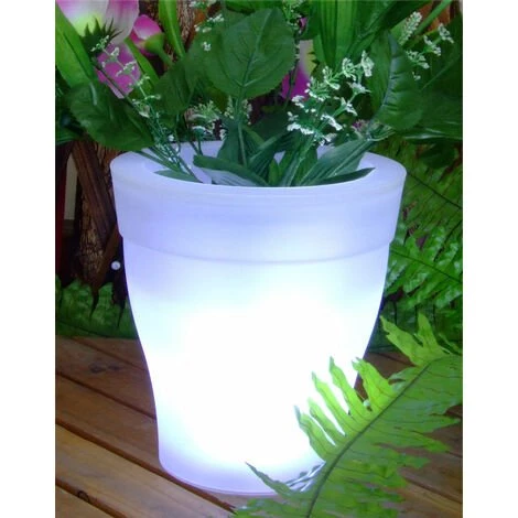 ETC-SHOP 2 X Lampe Solaire LED Pot à Fleurs Luminaire Extérieur Jardin Terrasse éclairage Décoration 7 ETC-SHOP 2 X Lampe Solaire LED Pot à Fleurs Luminaire Extérieur Jardin Terrasse éclairage Décoration – Image 5
