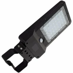 LEDKIA Luminaire LED Solaire 20W Avec Détecteur De Présence Et De Crépuscule Blanc Neutre 4000K - Blanc Neutre 4000K