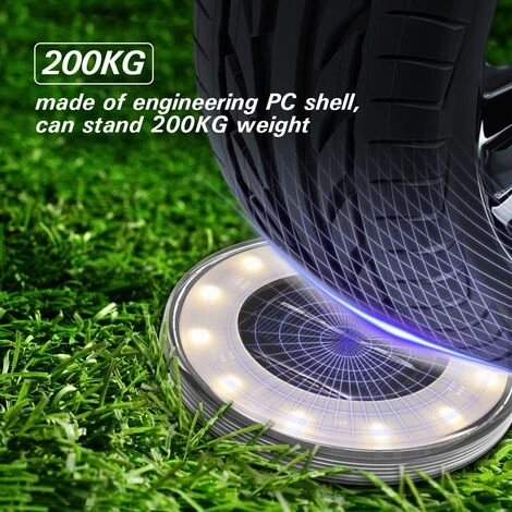 LONGZIMING LED Lampe Solaire Au Sol 4 Pack, 12 LEDs Eclairage Exterieur Solaire, Etanche IP68, Réverbère Lumières, Ensevelies Lumière Pour Chemin Jardin Terrace Cour Pelouse(Blanc Chaud) 5 LONGZIMING LED Lampe Solaire Au Sol 4 Pack, 12 LEDs Eclairage Exterieur Solaire, Etanche IP68, Réverbère Lumières, Ensevelies Lumière Pour Chemin Jardin Terrace Cour Pelouse(Blanc Chaud) – Image 3