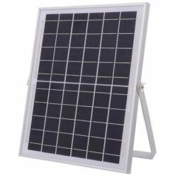 SUNAMEX Puissant Projecteur Solaire Multifonction En Aluminium - 900lm Pour 15-20m² - Gris -Luminaire solaire Soldes 2022 31639453 3