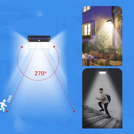 EUROPALAMP PROYECTOR SOLAR DETECTOR DE MOVIMIENTO 228 UDS. LED 2000 LÚMENES 6 EUROPALAMP PROYECTOR SOLAR DETECTOR DE MOVIMIENTO 228 UDS. LED 2000 LÚMENES – Image 4