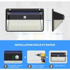 EUROPALAMP PROYECTOR SOLAR DETECTOR DE MOVIMIENTO 228 UDS. LED 2000 LÚMENES 11 EUROPALAMP PROYECTOR SOLAR DETECTOR DE MOVIMIENTO 228 UDS. LED 2000 LÚMENES -Luminaire solaire Soldes 2022 32290147 5