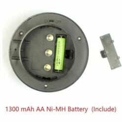 DEVENIRRICHE Lot De 6 Lampes LED à énergie Solaire Pour Gouttière, Clôture, Toit, Gouttière, Jardin, Cour, Mur, Noir -Luminaire solaire Soldes 2022 32495625 4