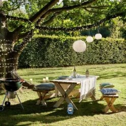 ILOVEMILAN Lot De 3 Lampions Chinois Solaires Blancs à LED Blanc Chaud -Luminaire solaire Soldes 2022 32701070 4