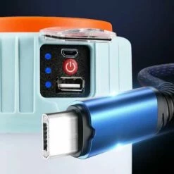 PERLE RARE Ampoules Solaires Rechargeables à LED D'extérieur Lampes à économie D'énergie Camping Blackout Stands éclairage De Marché Nocturne -Luminaire solaire Soldes 2022 33440551 4