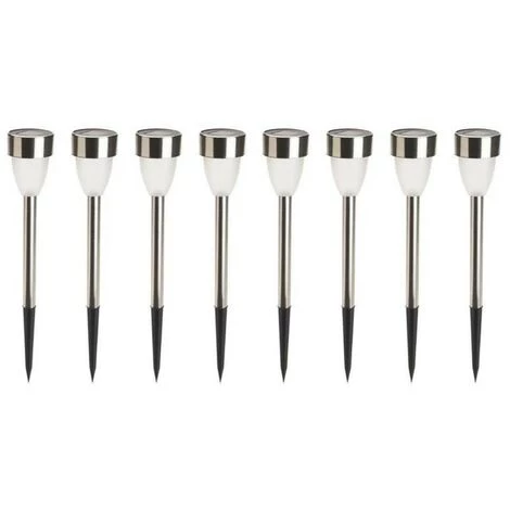 OSE Bornes Solaires Tulipes Blanches - Lot De 8 3 OSE Bornes Solaires Tulipes Blanches - Lot De 8