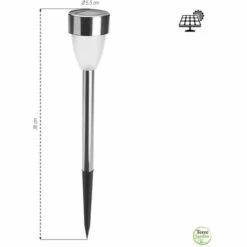 OSE Bornes Solaires Tulipes Blanches - Lot De 8 8 OSE Bornes Solaires Tulipes Blanches - Lot De 8 -Luminaire solaire Soldes 2022 3366561 2