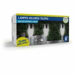 OSE Bornes Solaires Tulipes Blanches - Lot De 8 10 OSE Bornes Solaires Tulipes Blanches - Lot De 8 -Luminaire solaire Soldes 2022 3366561 4