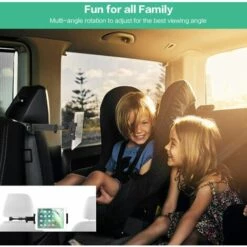 ABCRITAL Appuie-Tête De Voiture De Support De Tablette, Support D'Appui-Tête De Voiture Extensible Universel Compatible Avec 4,7-12,9 Pouces -Luminaire solaire Soldes 2022 34149383 5