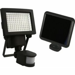 Arlux Lighting Projecteur Solaire 108LED 8W 1000lm - Detecteur De Mouvement