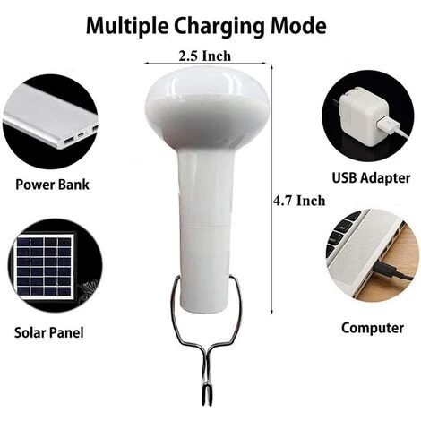 DEVENIRRICHE Poulailler Solaire à Suspendre Avec Lampe LED Solaire Pour Camping, Randonnée, Poulailler, Abri De Jardin 7 DEVENIRRICHE Poulailler Solaire à Suspendre Avec Lampe LED Solaire Pour Camping, Randonnée, Poulailler, Abri De Jardin – Image 5