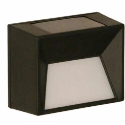 Applique Solaire LED Intelligent Noire 15lm 8h/jour 365jours/an SKYE LUXFORM