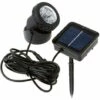 BRIDAY Spot Solaire à LED - Éclairage De Bassin - Éclairage Solaire Submersible - Éclairage De Jardin - Éclairage De Paysage - Pour Terrasse, Fontaine, Piste - Lumière Blanche -Luminaire solaire Soldes 2022 36613019 1