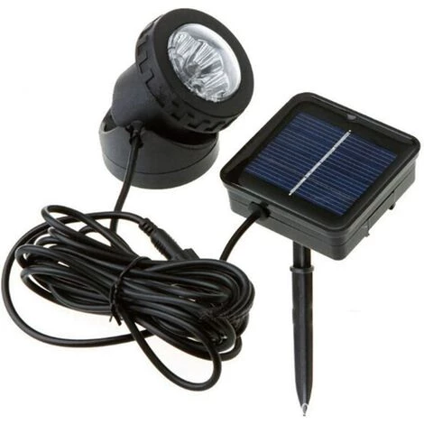 BRIDAY Spot Solaire à LED - Éclairage De Bassin - Éclairage Solaire Submersible - Éclairage De Jardin - Éclairage De Paysage - Pour Terrasse, Fontaine, Piste - Lumière Blanche 3 BRIDAY Spot Solaire à LED - Éclairage De Bassin - Éclairage Solaire Submersible - Éclairage De Jardin - Éclairage De Paysage - Pour Terrasse, Fontaine, Piste - Lumière Blanche