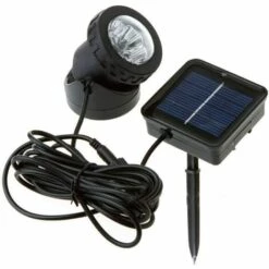 BRIDAY Spot Solaire à LED - Éclairage De Bassin - Éclairage Solaire Submersible - Éclairage De Jardin - Éclairage De Paysage - Pour Terrasse, Fontaine, Piste - Lumière Blanche 11 BRIDAY Spot Solaire à LED - Éclairage De Bassin - Éclairage Solaire Submersible - Éclairage De Jardin - Éclairage De Paysage - Pour Terrasse, Fontaine, Piste - Lumière Blanche -Luminaire solaire Soldes 2022 36613019 5