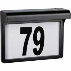 Eclairage Solaire Pour Numéro De Maison Paulmann 95388 LED Intégrée N/A Puissance: 0.05 W Blanc Chaud N/A -Luminaire solaire Soldes 2022 36842507 4