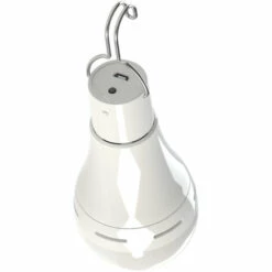 HAPPYSHOPPING Ampoules LED A Energie Solaire 7W Controle D'eclairage A Distance Et AUTO 5 Fonctions D'eclairage Reglage De La Minuterie 6000-6500K Lumieres Blanches Rechargeables D'exterieur Pour La Peche De Nuit En Camping, Modele: 1.2W 1500mA -Luminaire solaire Soldes 2022 37256635 5