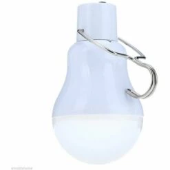 TRIOMPHE Solaire Alimenté Ampoule Led Portable USB Charge Lantern Lampe Spotlight Intérieur Bureau Cuisine Lecture Avec Panneau Solaire Pour Randonnée En Plein Air Camping Tente Pêche Éclairage -Luminaire solaire Soldes 2022 37785014 3