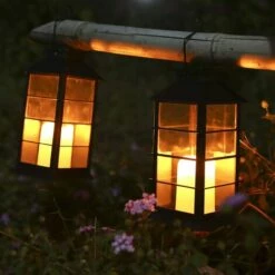 BARES Lanternes Solaires Avec Effet De Lumière Lampe Solaire Pour Extérieur à Suspendre Dans Le Jardin 9 BARES Lanternes Solaires Avec Effet De Lumière Lampe Solaire Pour Extérieur à Suspendre Dans Le Jardin -Luminaire solaire Soldes 2022 37981892 3