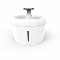 ZHUOXUAN Fontaine à Eau Pour Chat, Fontaine Chat 2.5L, Distributeur Eau Pour Chat Chien Avec Filtre à Charbon Actif, Fontaine Silencieuse Avec Plateau En Acier Inoxydable, Veilleuse à LED -Luminaire solaire Soldes 2022 39437638 5