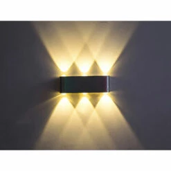 ZHUOXUAN Lightess Applique Murale LED 6W Intérieur Lampe Murale Moderne Carré Up Down En Aluminium Eclairage Lumière Pour Chambre A Coucher Bureau Lit Couloir Salon Hôtel Bar Escalier Blanc Froid -Luminaire solaire Soldes 2022 39437653 5