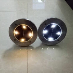 DONTODENT Éclairage Extérieur Solaire Au Sol（blanche Lumière） -Luminaire solaire Soldes 2022 42427128 4