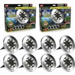 DONTODENT Éclairage Extérieur Solaire Au Sol（blanche Lumière） -Luminaire solaire Soldes 2022 42427128 5