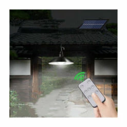 DONTODENT Lustre Solaire LED Super Lumineux Retro Ampoule Lumiere 3 Luminosite Telecommande IP65（lumiere Blanche） -Luminaire solaire Soldes 2022 42428769 2