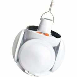 Luminaire solaire Soldes 2022 33 ABCRITAL Ampoule Folding Solaire Lumière Blanche De Charge Led Camping 300W Usb Rechargeable D'Urgence Étanche Jardin Lampe Lumineux Éclairage