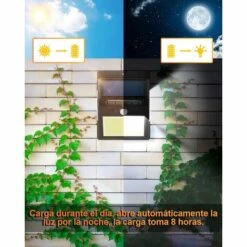 ELLE Lampe Solaire Extérieure Innosinpo 4 Pcs 216 LED 1000 Lumens Lumière Solaire Extérieure Avec Détecteur De Mouvement Grand Angle 300º Éclairage Solaire Extérieur Étanche IP65 Murale Pour Jardin Entrée -Luminaire solaire Soldes 2022 43637166 5