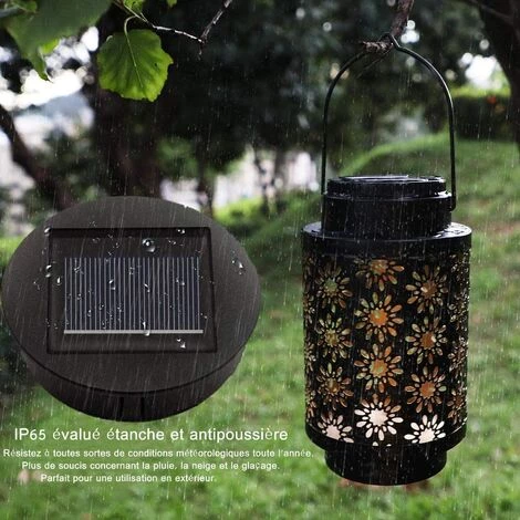 DEVENIRRICHE 2 Pièces Haut De Remplacement Lumière Solaire Pour Lantern Panneau Solaire Couvercle De Lumière Avec Une Ampoule LED,Lanterne Solaire Bricolage Pour Décor De Jardin Extérieur 5 DEVENIRRICHE 2 Pièces Haut De Remplacement Lumière Solaire Pour Lantern Panneau Solaire Couvercle De Lumière Avec Une Ampoule LED,Lanterne Solaire Bricolage Pour Décor De Jardin Extérieur – Image 3