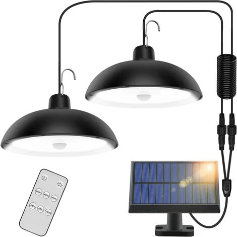 TINOR Lampe Solaire Exterieur, 78 LED 4 Mode Lampe Solaire Avec Capteur De Mouvement, TéLéCommande, 360° Panneau Solaire Réglable, 3 Luminosité, IP65 étanche Lustre Solaire Pour Jardin, Camping 3 TINOR Lampe Solaire Exterieur, 78 LED 4 Mode Lampe Solaire Avec Capteur De Mouvement, TéLéCommande, 360° Panneau Solaire Réglable, 3 Luminosité, IP65 étanche Lustre Solaire Pour Jardin, Camping