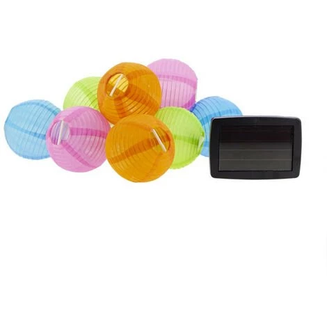 XANLITE - Guirlande LED Solaire, X8 Boules Multicolore, 5m - SOGRL8COLOR 3 XANLITE - Guirlande LED Solaire, X8 Boules Multicolore, 5m - SOGRL8COLOR