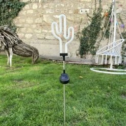 XANLITE - Piquet LED Solaire "Cactus", Vert, Spéciale Extérieur (IP44) - SOCACTUS -Luminaire solaire Soldes 2022 47378219 3