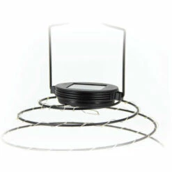 XANLITE - Lanterne Solaire Spirale IP44 - Métal - Noir - SOLASN -Luminaire solaire Soldes 2022 47378410 5
