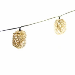 XANLITE - Guirlande Solaire Naturelle 5m IP44 - 10 Boules - Rotin - GRL5NAT -Luminaire solaire Soldes 2022 47378700 5
