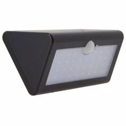 XANLITE - Applique Murale LED Solaire, X3 Intensités, Détecteur De Mouvement Inclus, 500 Lumens - APS500D