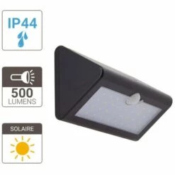 XANLITE - Applique Murale LED Solaire, X3 Intensités, Détecteur De Mouvement Inclus, 500 Lumens - APS500D -Luminaire solaire Soldes 2022 47378808 4
