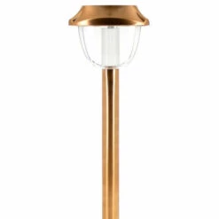 XANLITE - Balise LED Solaire Cuivré, X2 Modes D'Eclairage (Blanc / RVB), Spéciale Extérieur (IP44) - SO604PG -Luminaire solaire Soldes 2022 47378815 5